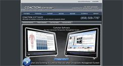 Desktop Screenshot of coactionsoft.com